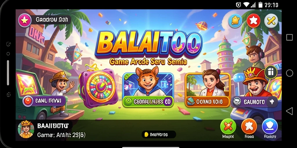 Tampilan menangkap momen seru dalam gameplay BALAITOTO.