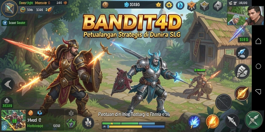 Tampilan gameplay BANDIT4D yang menarik dan strategis.