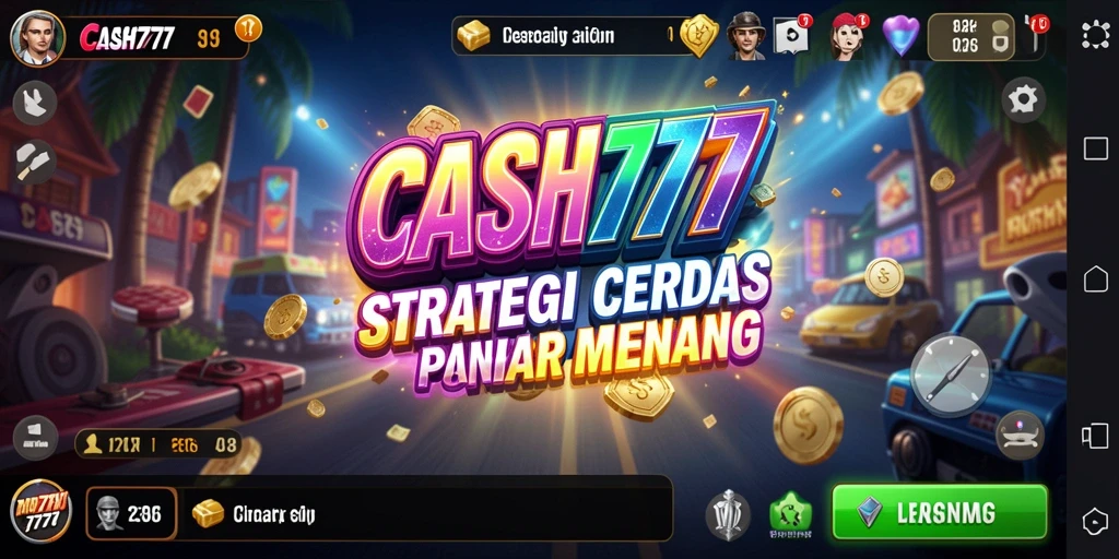 Gameplay mendebarkan dalam strategi CASH777 dengan aksi taktis.