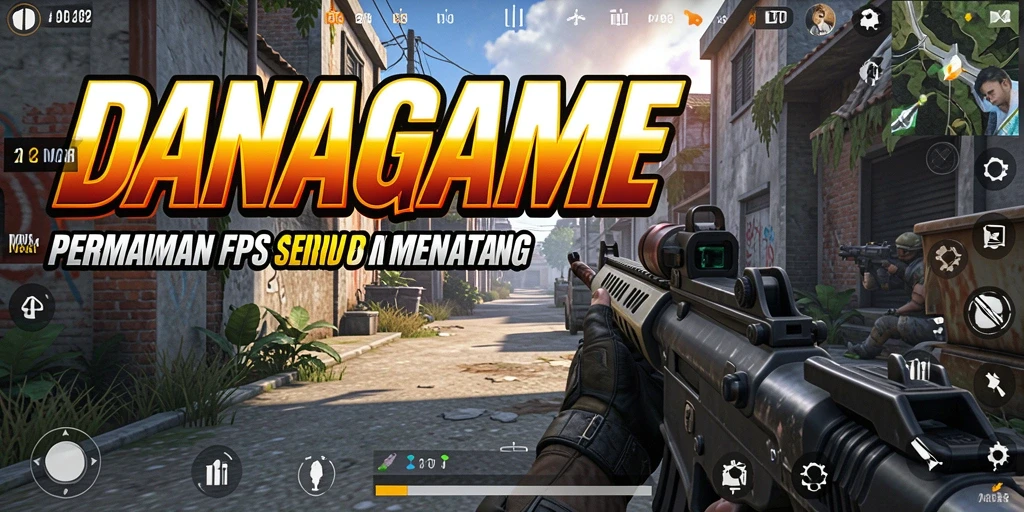 Gameplay mendebarkan dan grafis luar biasa dari DANAGAME.