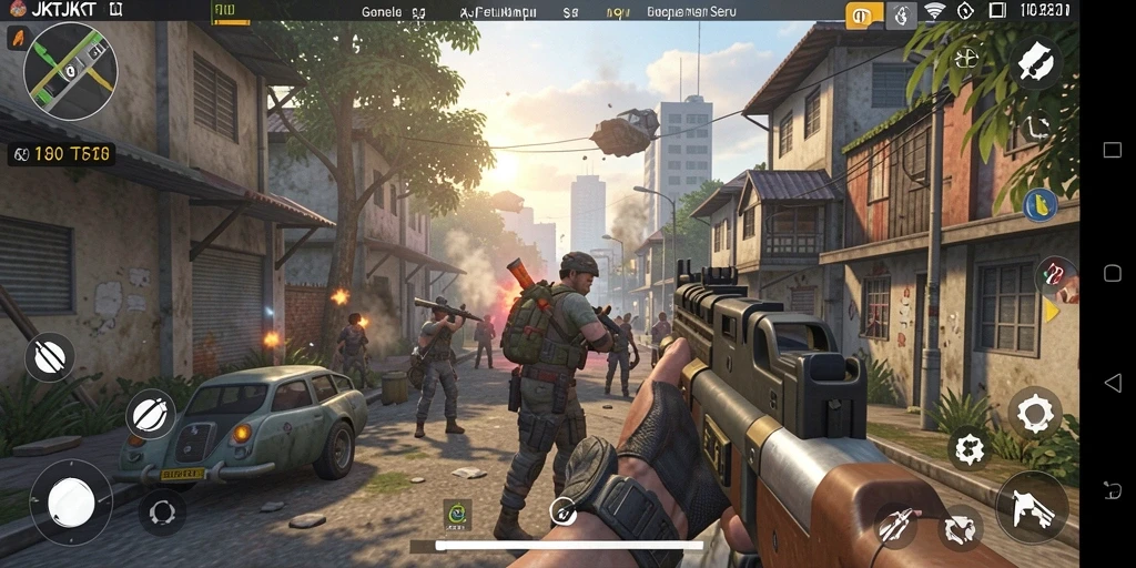 Gameplay JKTJKT yang menegangkan dan seru.