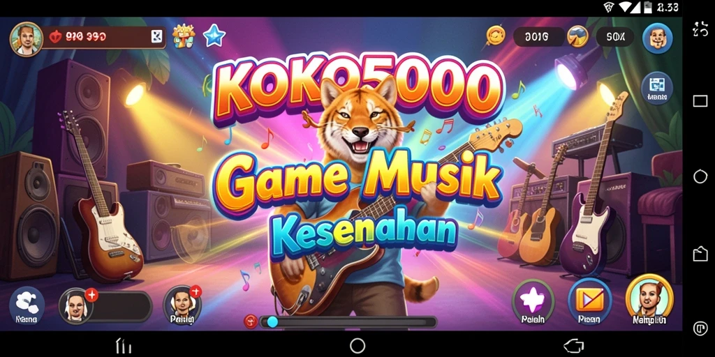 Tampilan gameplay KOKO5000 yang menarik dan interaktif.