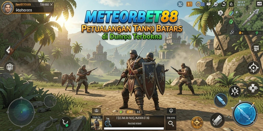 Tangkapan layar gameplay METEORBET88 yang menarik di dunia terbuka.