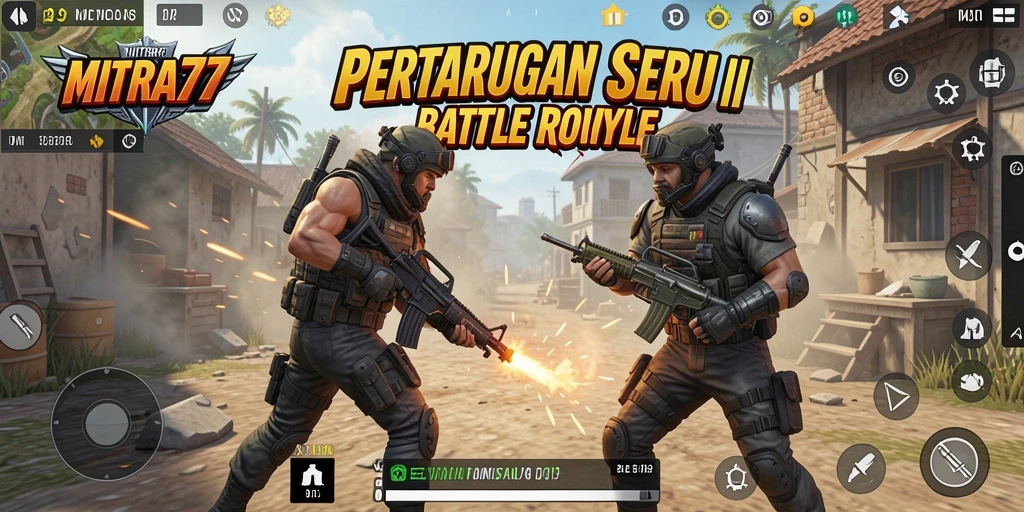Gameplay seru dan strategis di MITRA77.