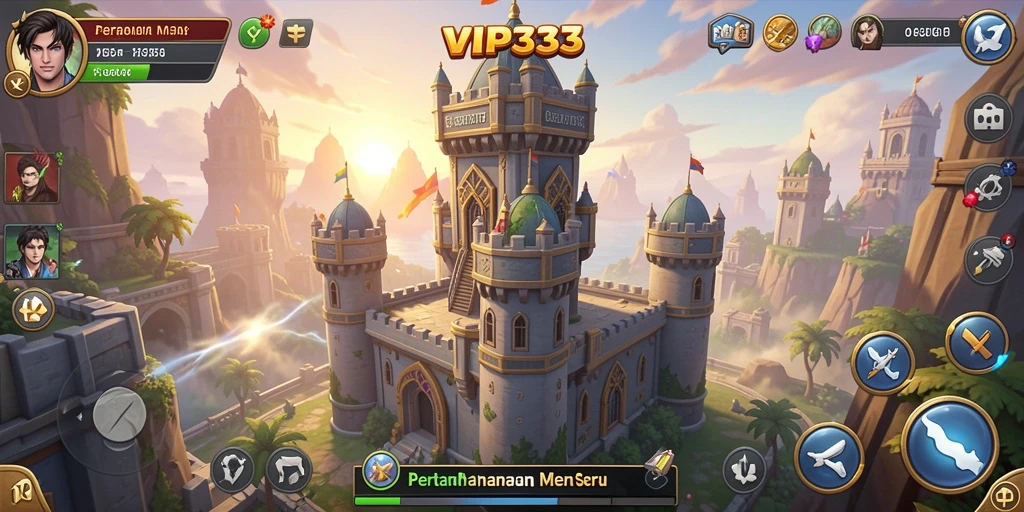 Tampilkan gameplay menara pertahanan yang menakjubkan dan mendebarkan.